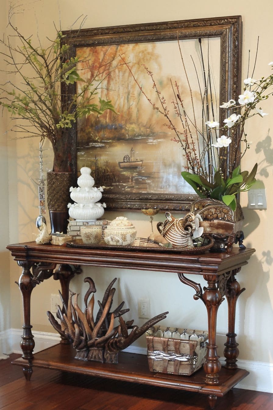 Show Off Favorite Trinkets For Entryway Table Decor I 1711647200 4