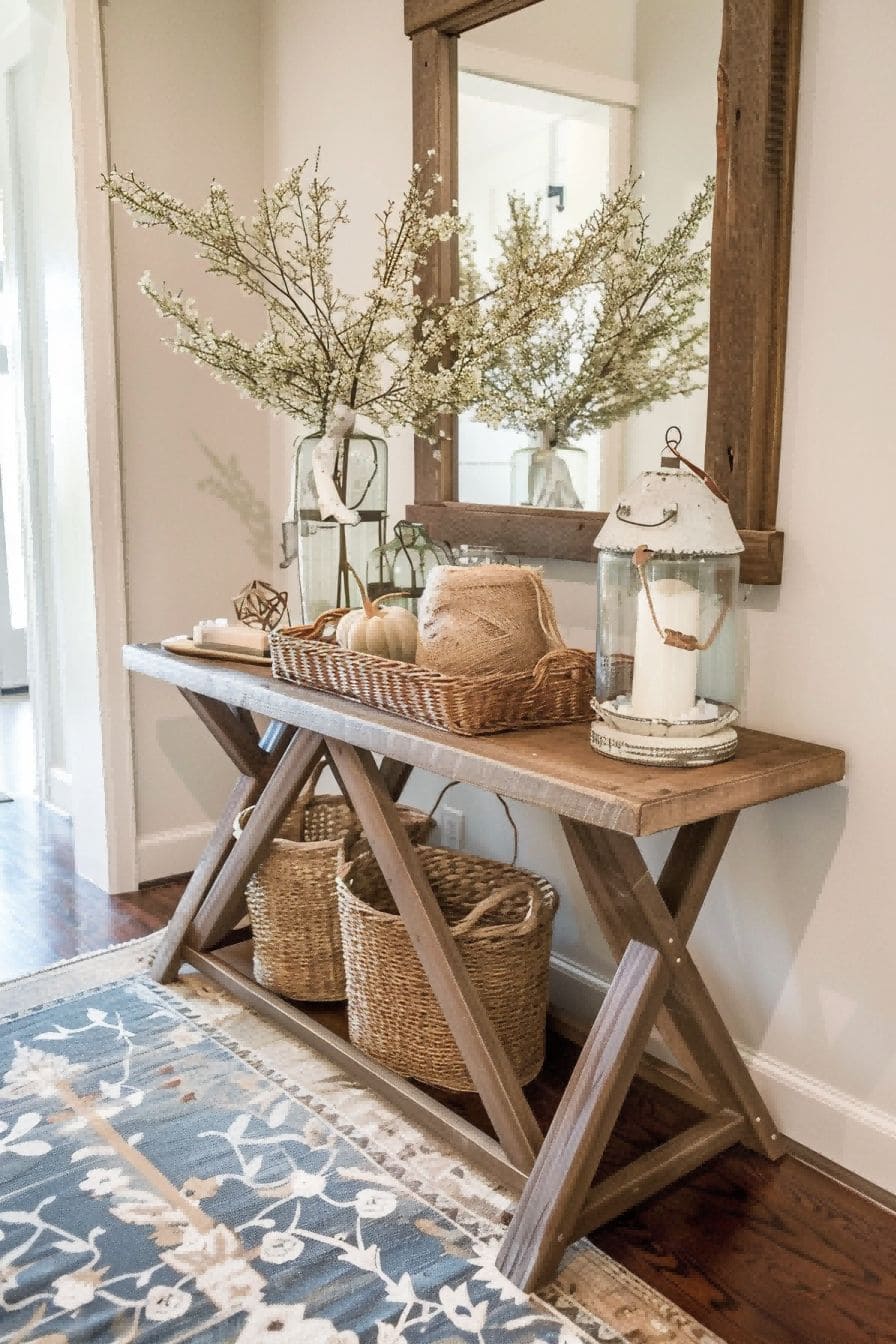 Show Off Your Loved Ones For Entryway Table Decor Ide 1711643255 3