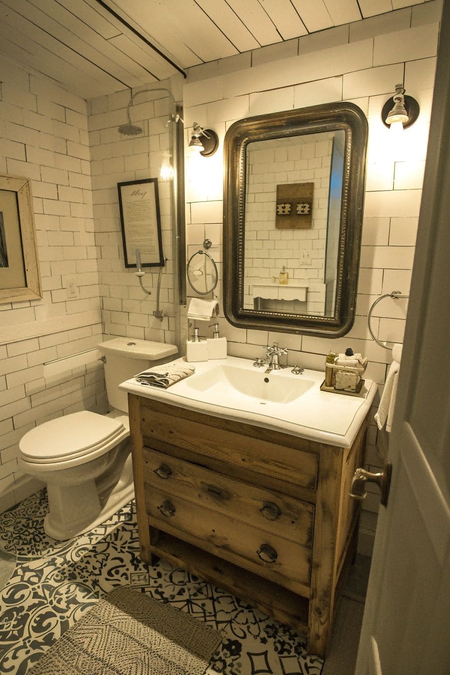 Skip the Bathroom Vanity For Apartment Decorating Ide 1711357982 3