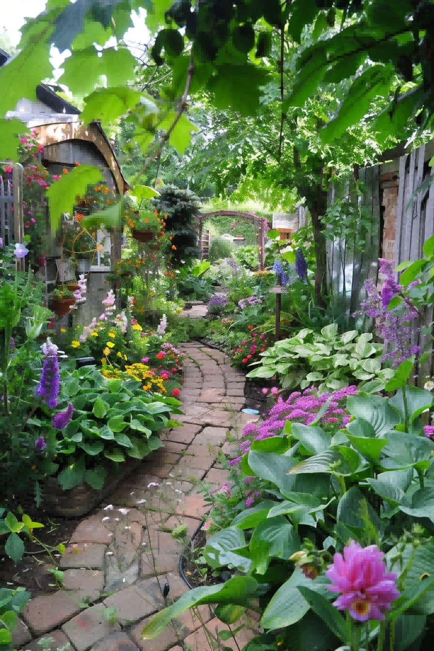 Small Space Easy Care Sunny Garden For Garden Layout 1711342038 1
