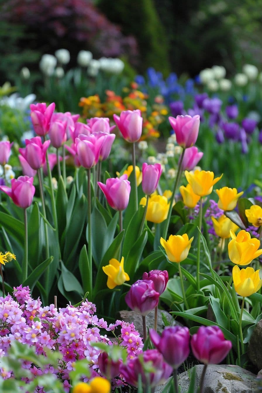 Spring Bulb Garden For Garden Layout Ideas 1711337734 1