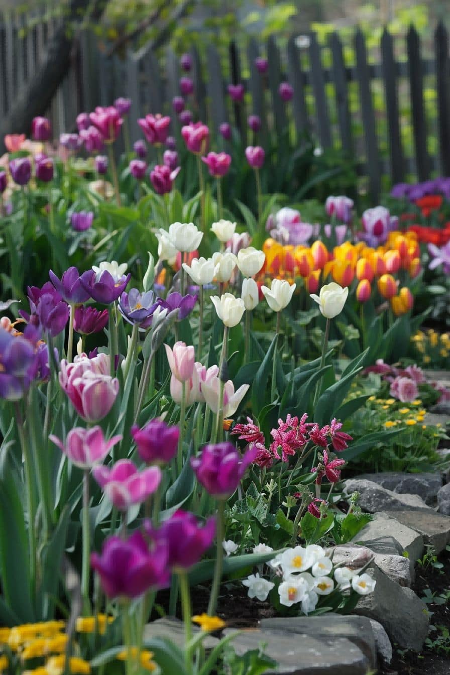 Spring Bulb Garden For Garden Layout Ideas 1711337734 2