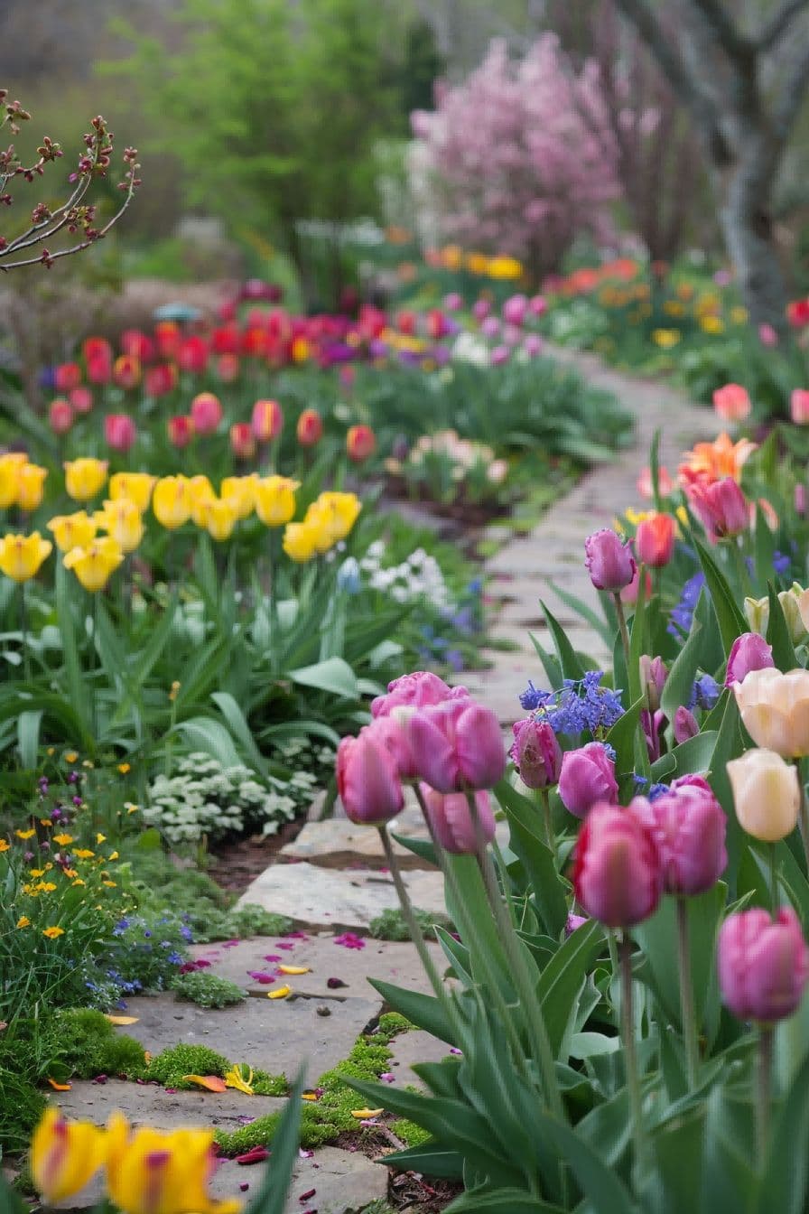 Spring Bulb Garden For Garden Layout Ideas 1711337799 2
