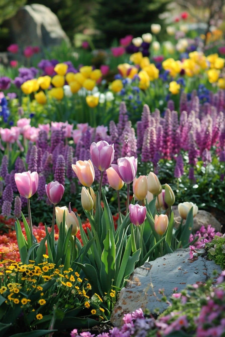 Spring Bulb Garden For Garden Layout Ideas 1711337799 4