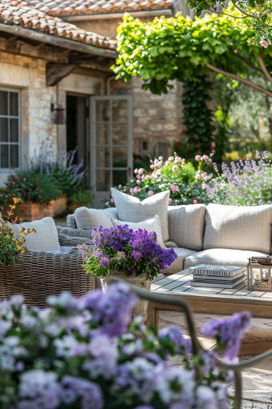 Spring Outdoor Patio With Flowers 1710645535 1