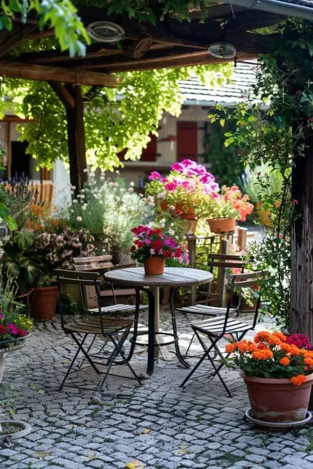 Spring Outdoor Patio With Flowers 1710645535 4