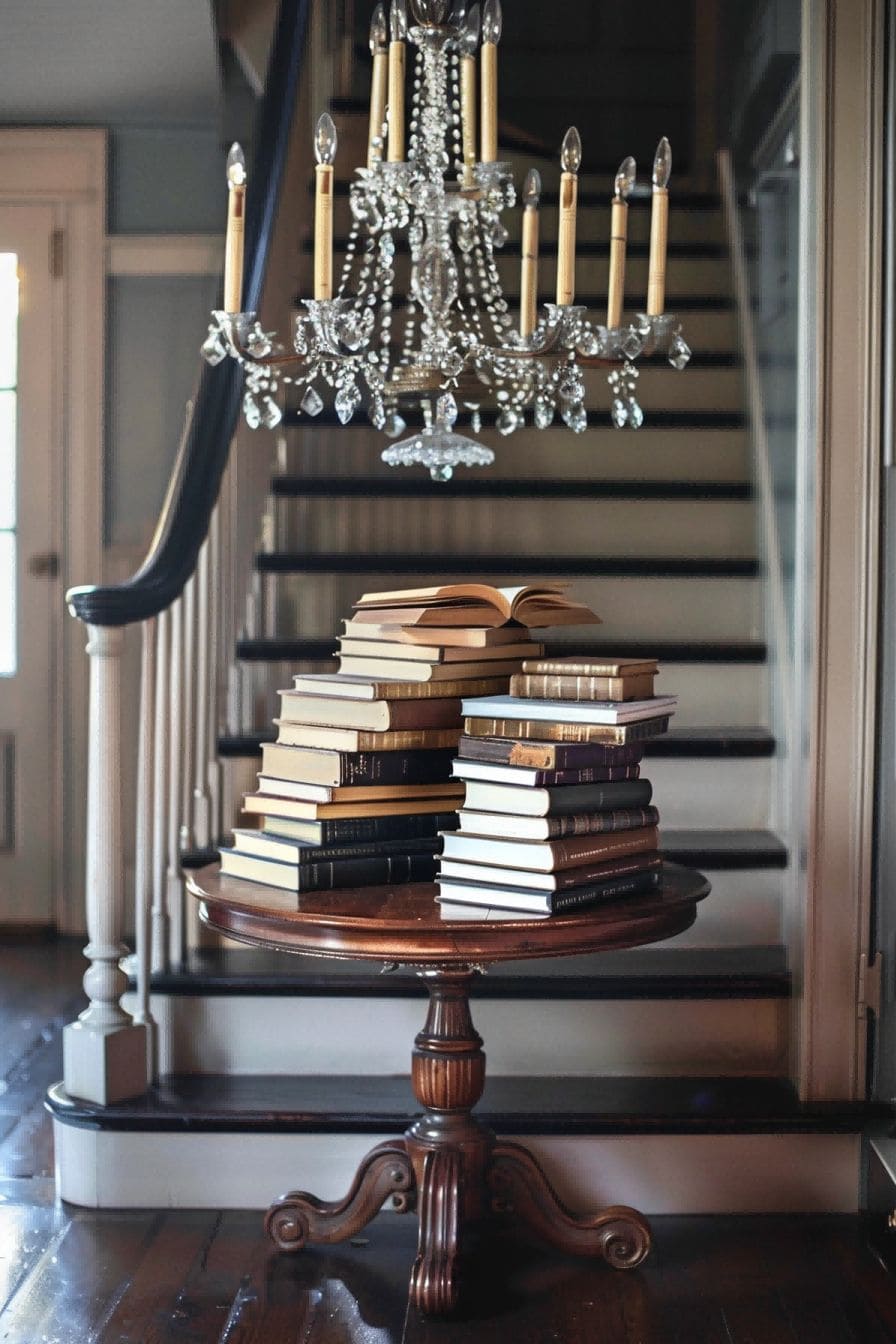 Stack Some Books For Entryway Table Decor Ideas 1711642465 2