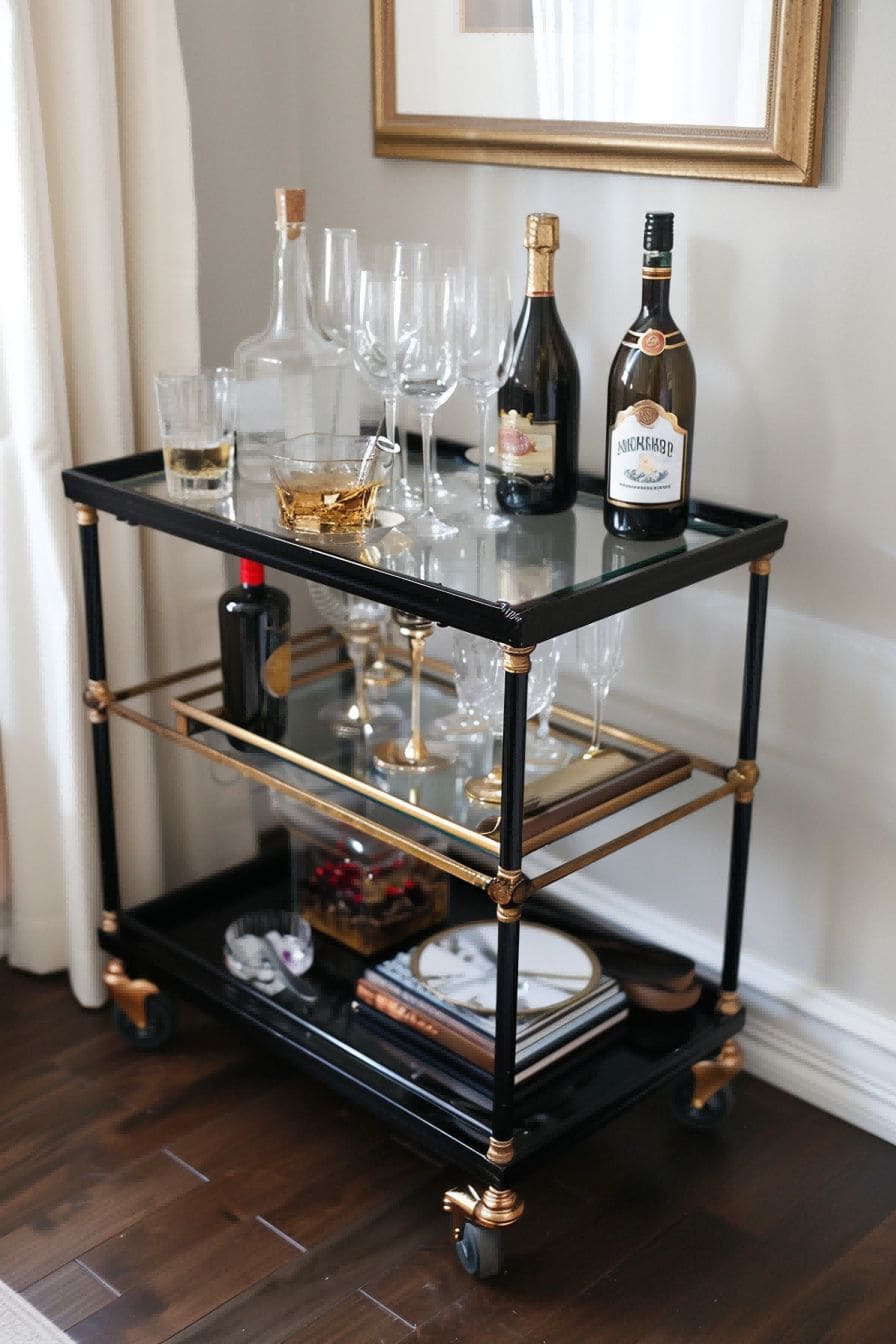 Style Your Bar Cart For Apartment Decorating Ideas 1711357552 3