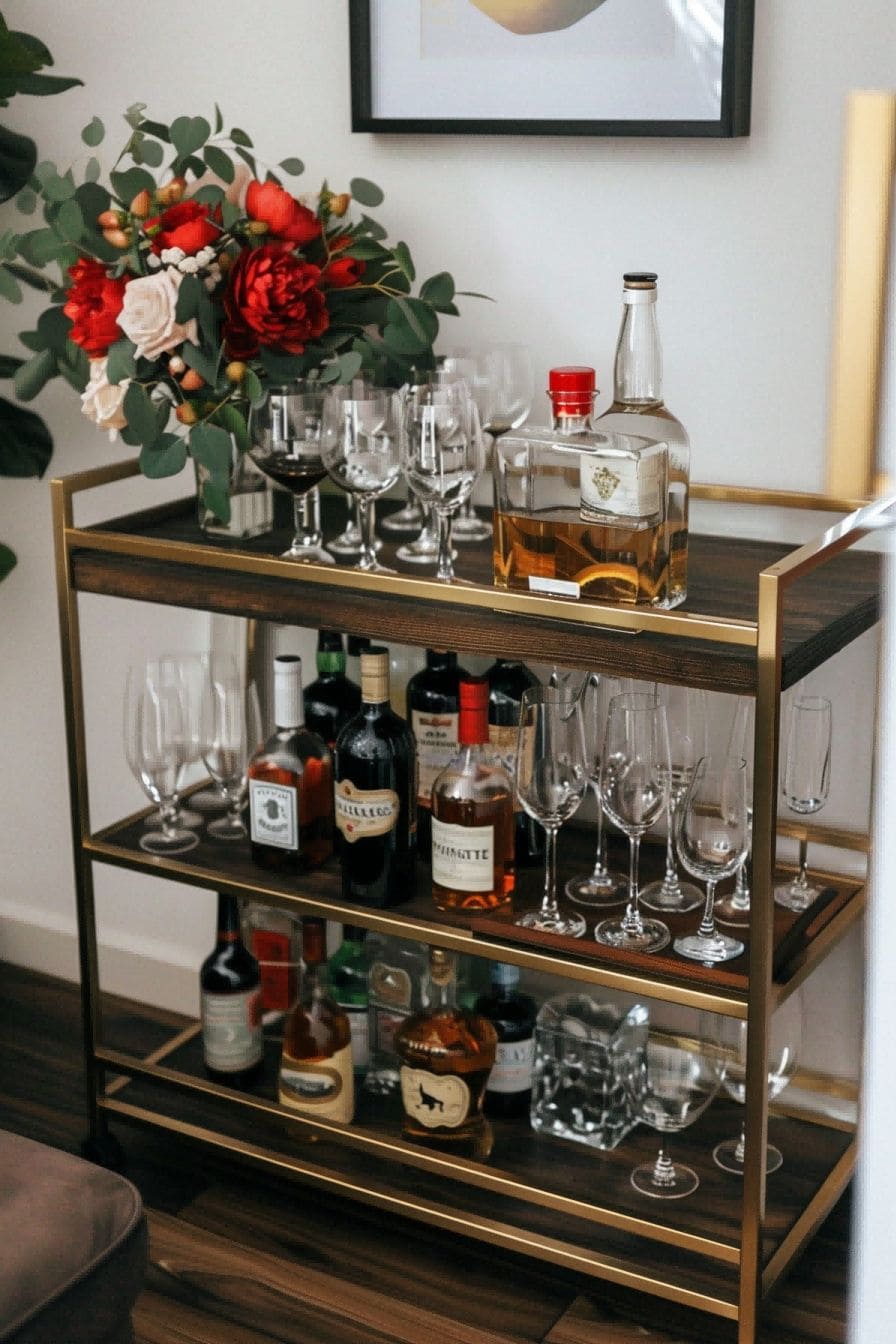 Style Your Bar Cart For Apartment Decorating Ideas 1711357552 4