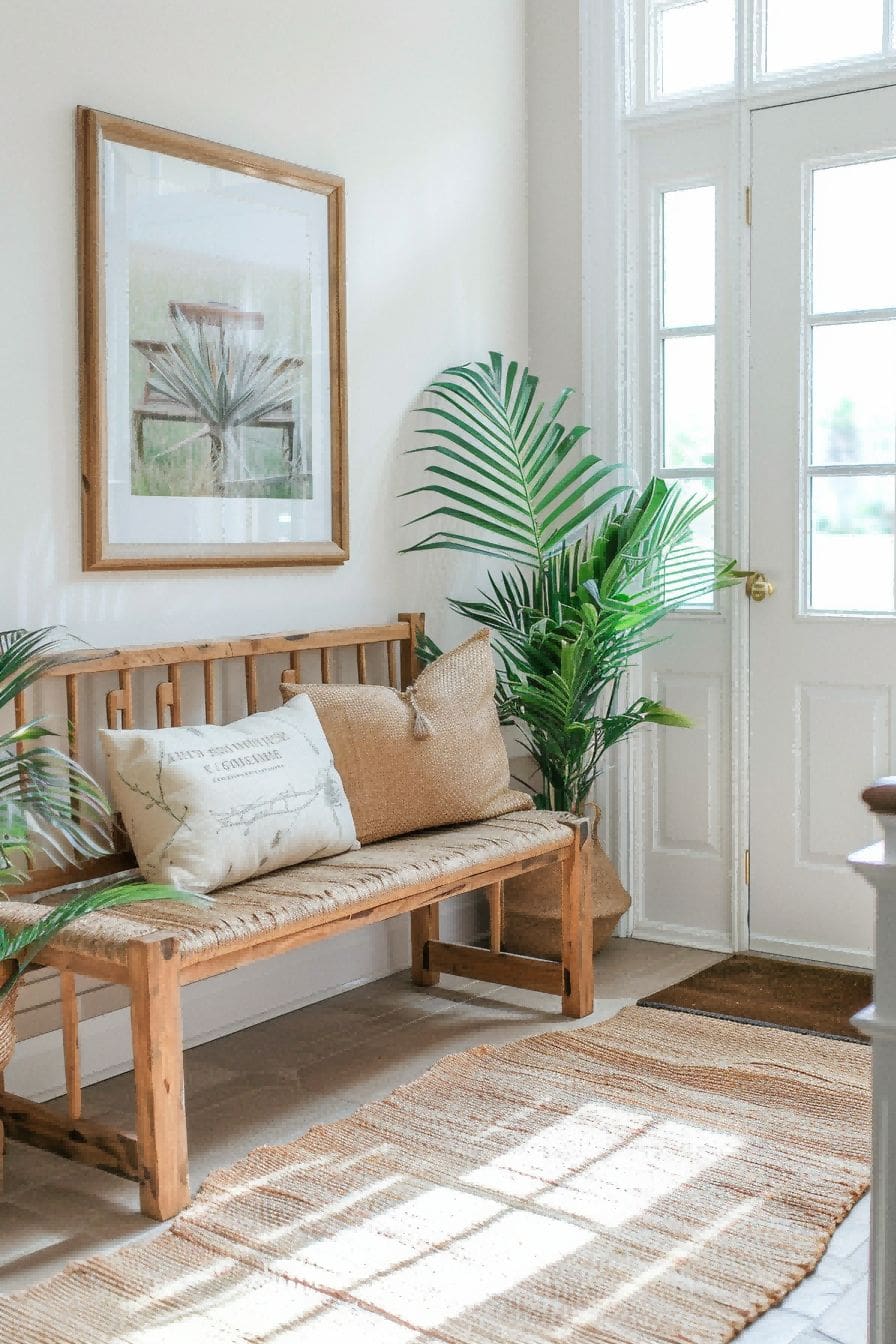 Style with a Bench for Entryway Decor 1710753070 3