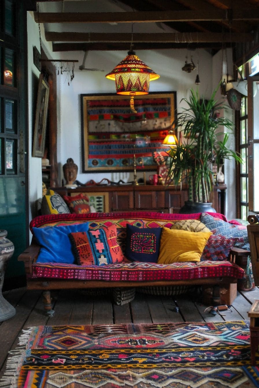 Subtle Eclectic For Boho Living Room Ideas 1711336775 2