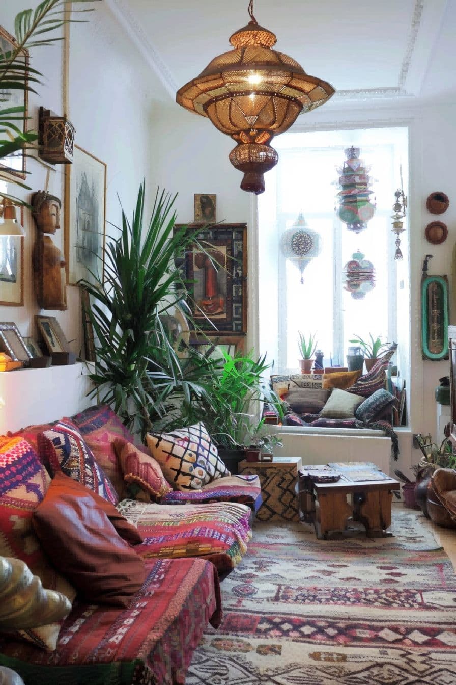 Subtle Eclectic For Boho Living Room Ideas 1711336775 3