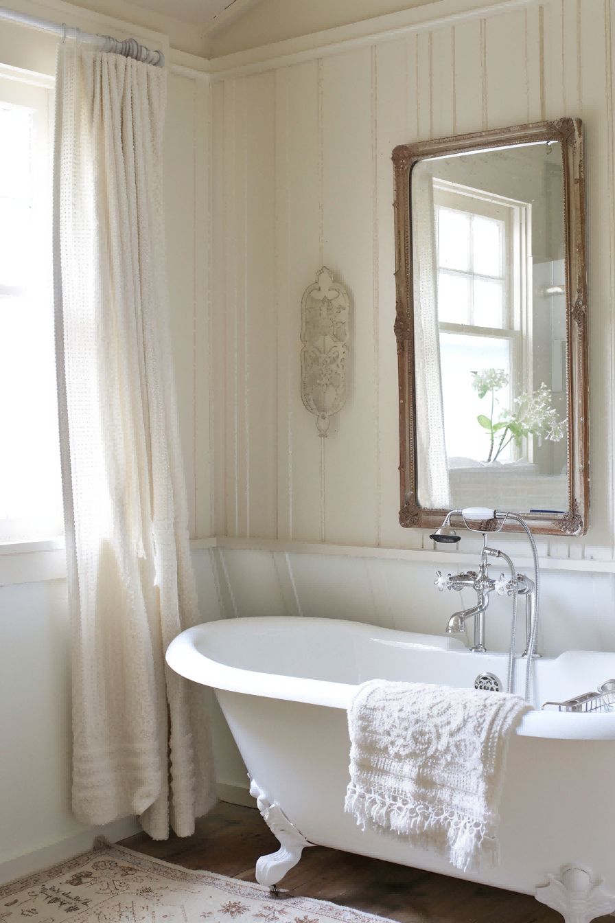 Swap out your mirror For Small Bathroom Decor Ideas 1711253005 4