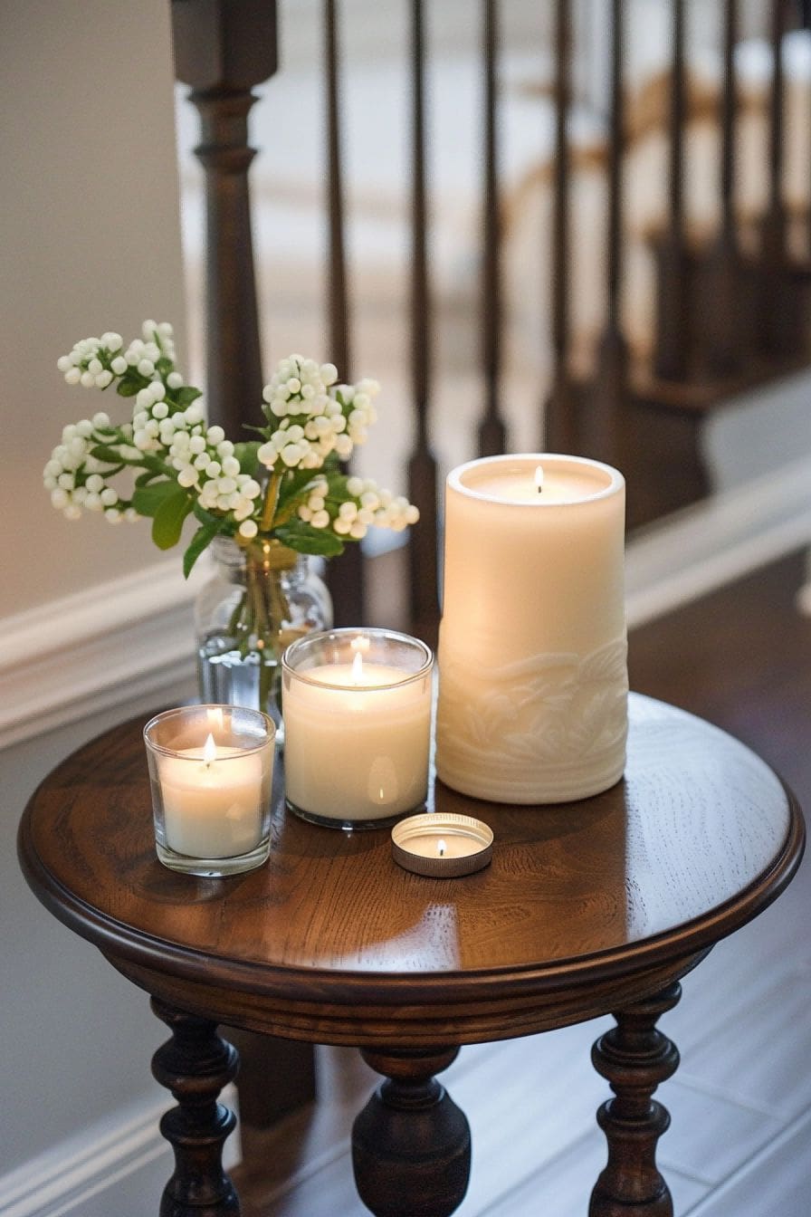 Try This Candle Approach For Entryway Table Decor Ide 1711645411 1