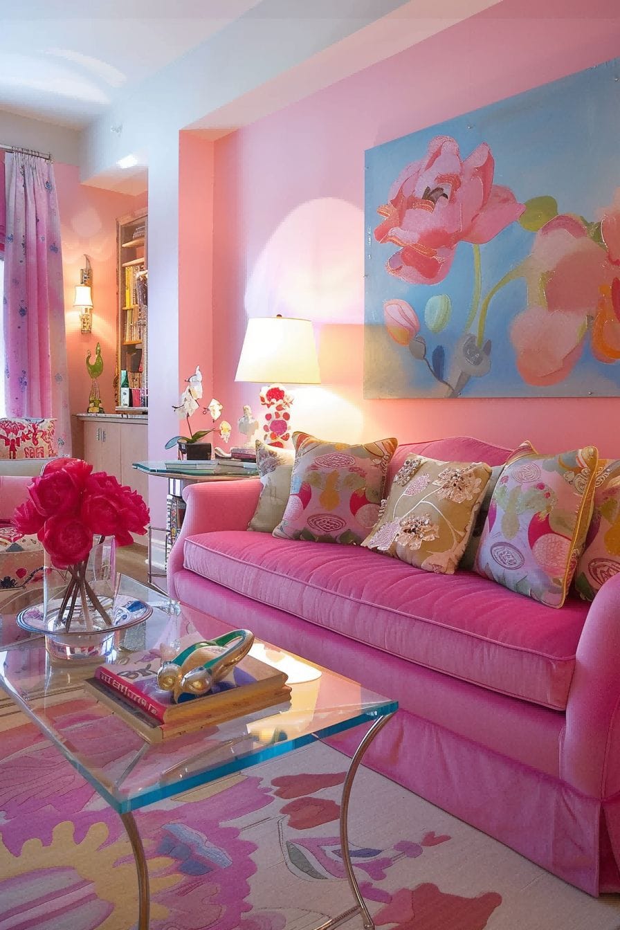 Two Color Scheme for Girly Apartment decor 1710992824 3