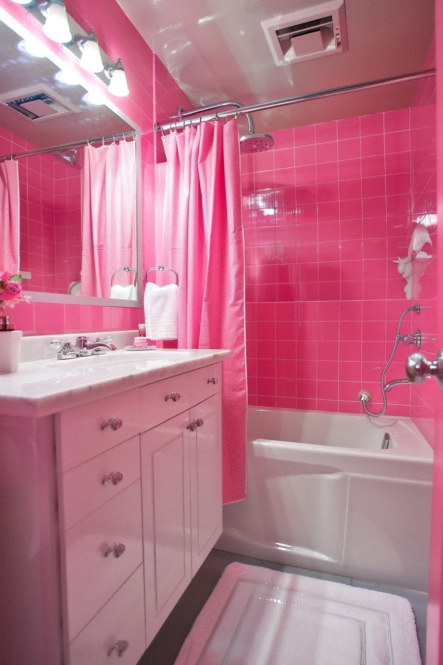 Updated Apartment Bathroom for Girly Apartment decor 1710989633 4
