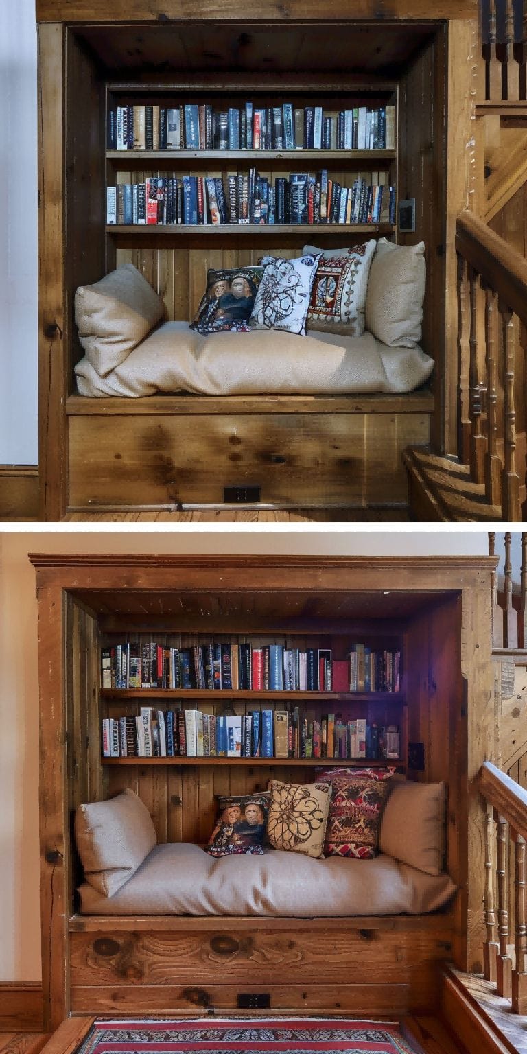 Use Empty Wall Space for Reading Nook Ideas 1711182022 1