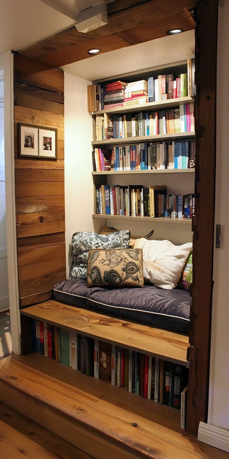 Use Empty Wall Space for Reading Nook Ideas 1711182022 2
