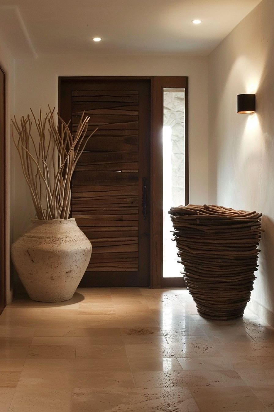 Use Natural Materials for Entryway Decor 1710754487 2