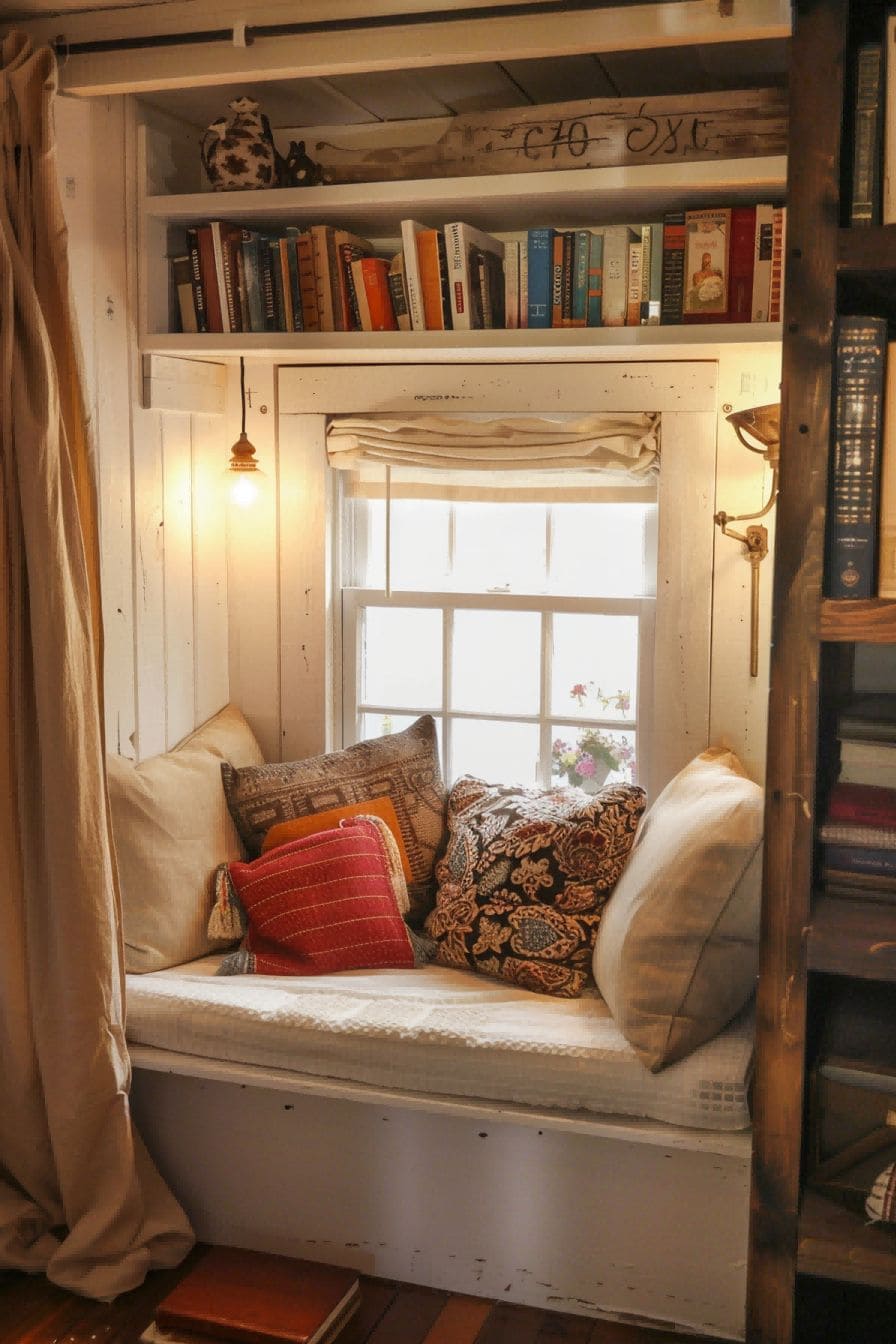 Use Vertical Space for Reading Nook Ideas 1711194448 3
