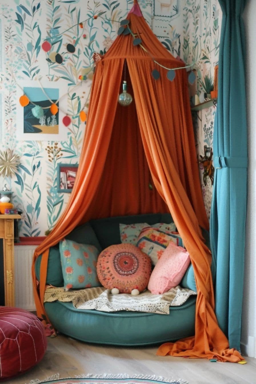 Use a Canopy for Reading Nook Ideas 1711184440 4