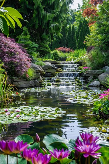 Water Garden For Garden Layout Ideas 1711337350 4