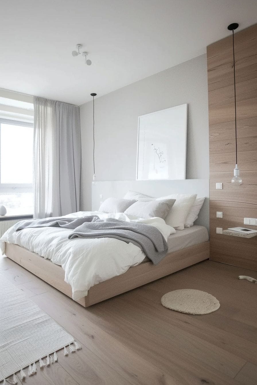 White and Wood for Bedroom Color Schemes 1711199947 4