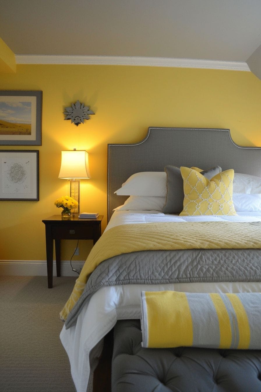 Yellow and Gray for Bedroom Color Schemes 1711183310 1
