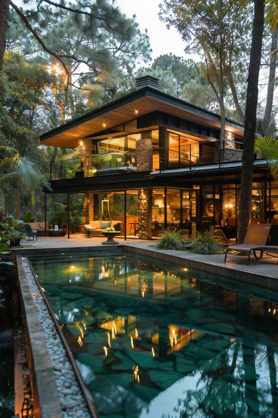 forest house with pool 1710344898 2