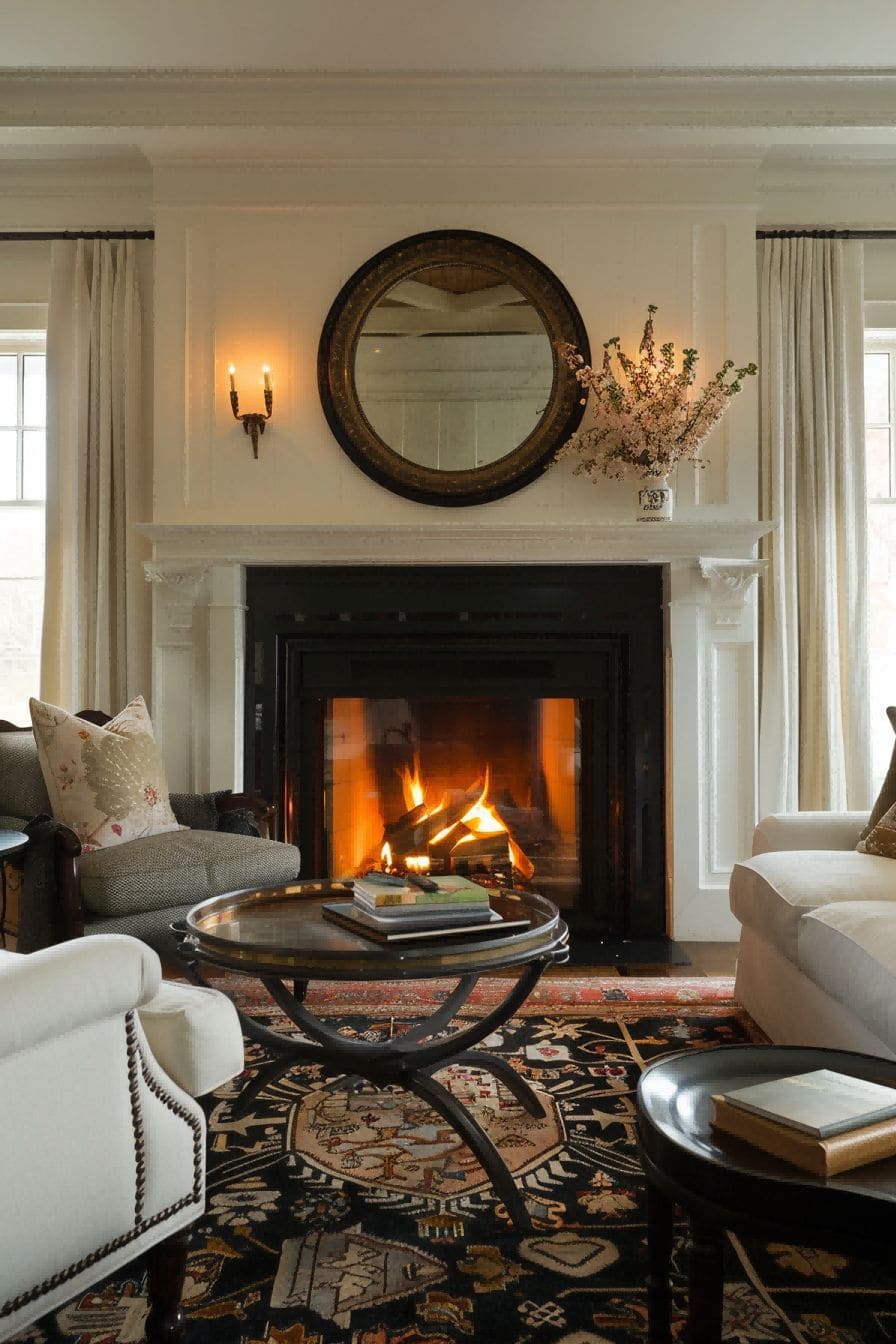 Add a Mirror Above the Fireplace For Living Room Deco 1712912595 3