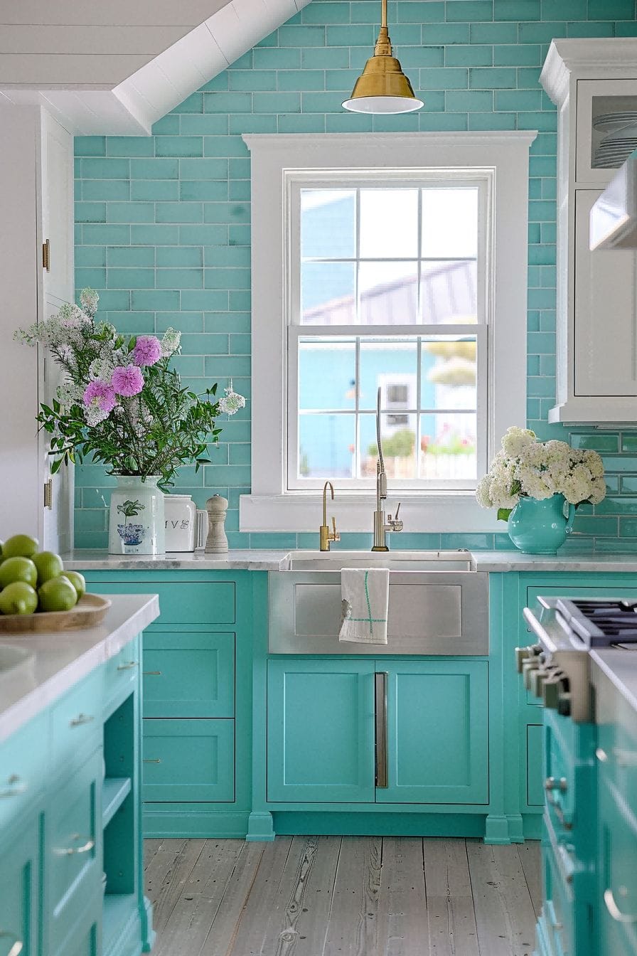 Add colorful splashes to neutrals For Kitchen Color S 1712890518 1