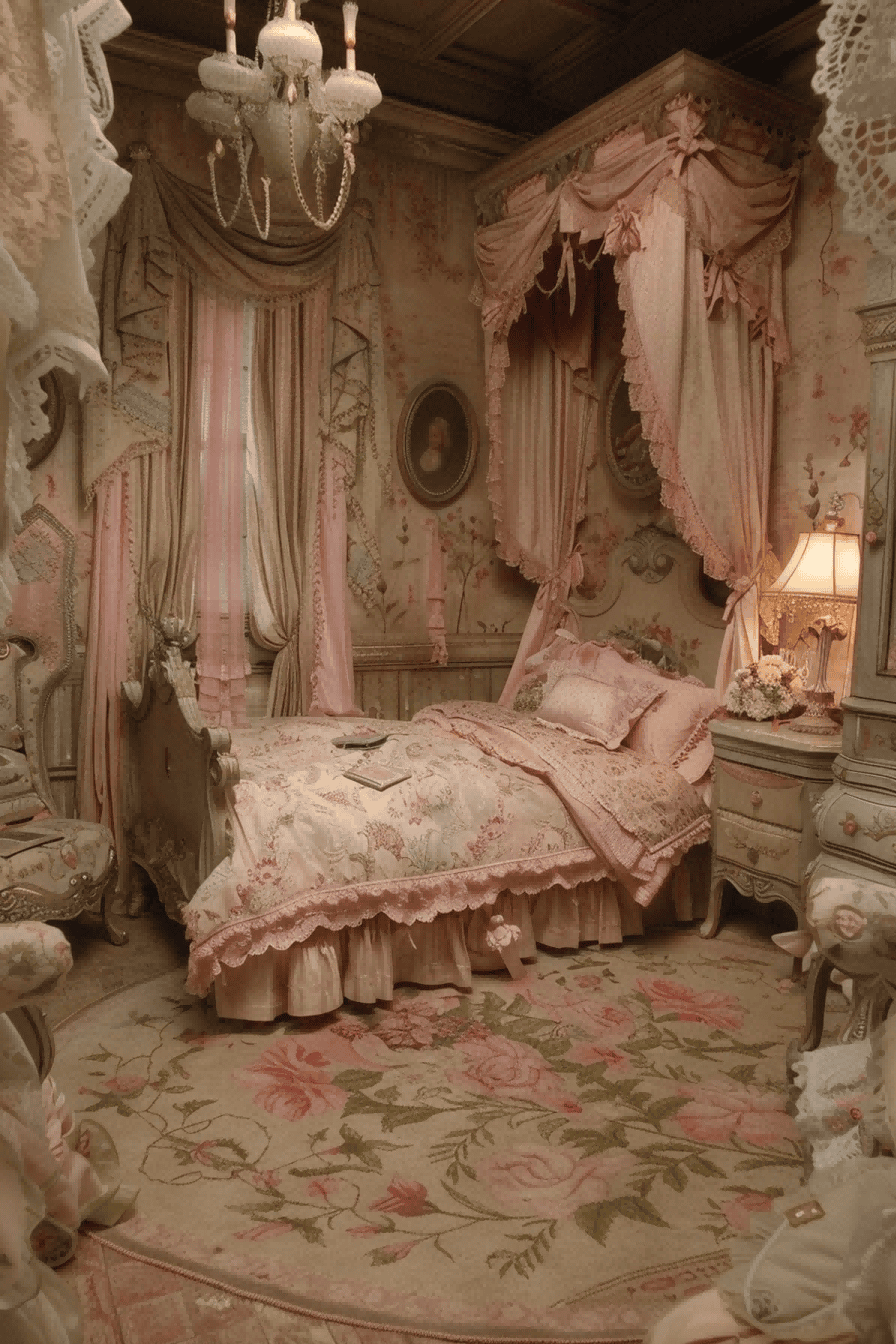 Antique Touches For Girls Bedroom Decor Ideas 1713870045 2