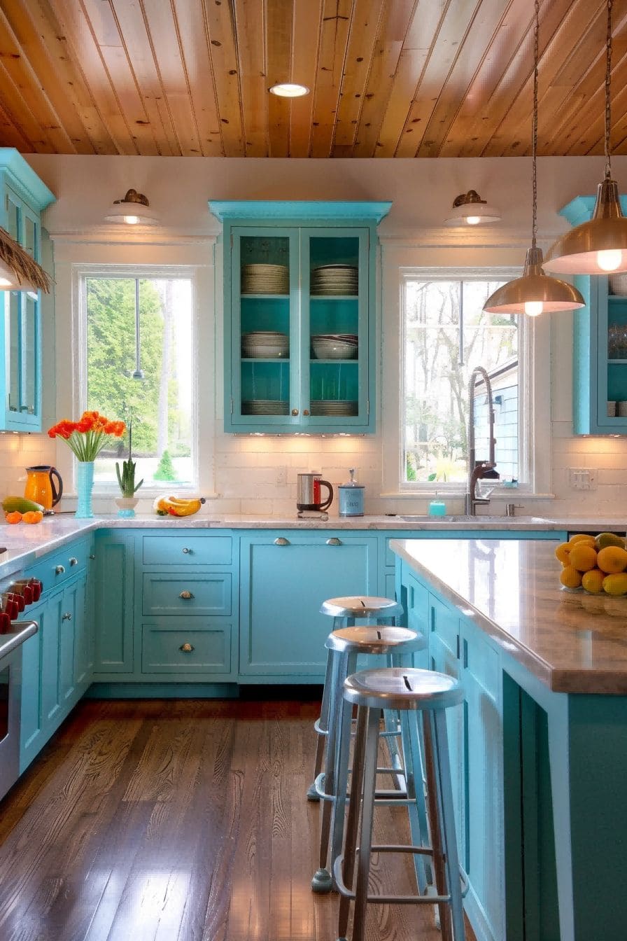 Be brave with a daring color scheme For Kitchen Color 1712892253 2