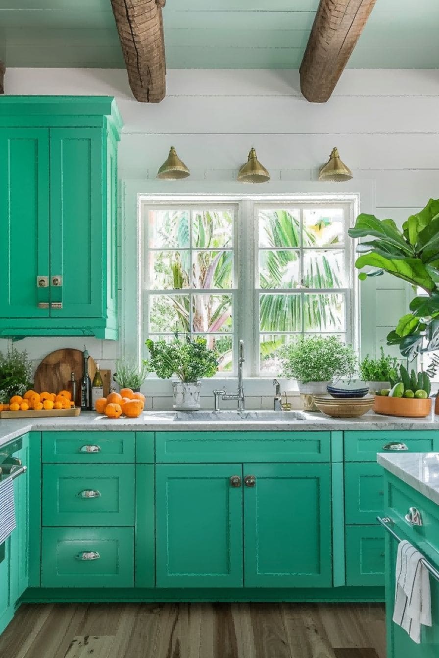 Be brave with a daring color scheme For Kitchen Color 1712892253 3