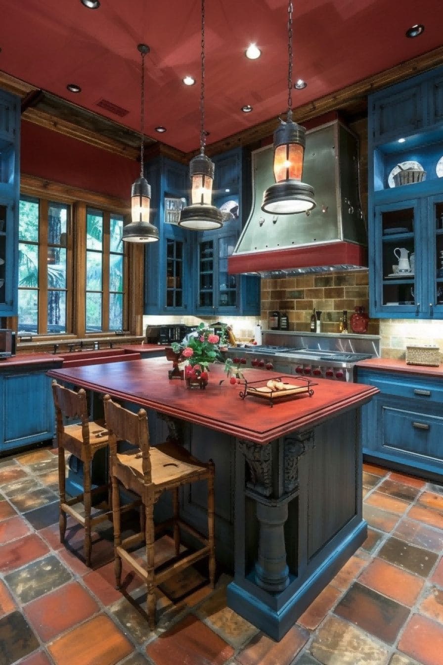 Blue and Maroon For Kitchen Color Schemes 1712894248 1
