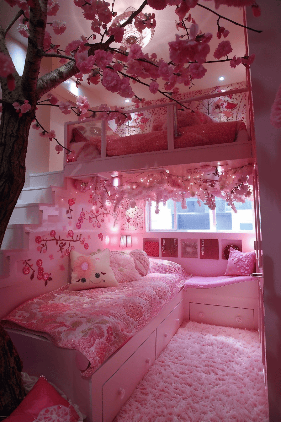 Bright and Cherry For Girls Bedroom Decor Ideas 1713869243 1