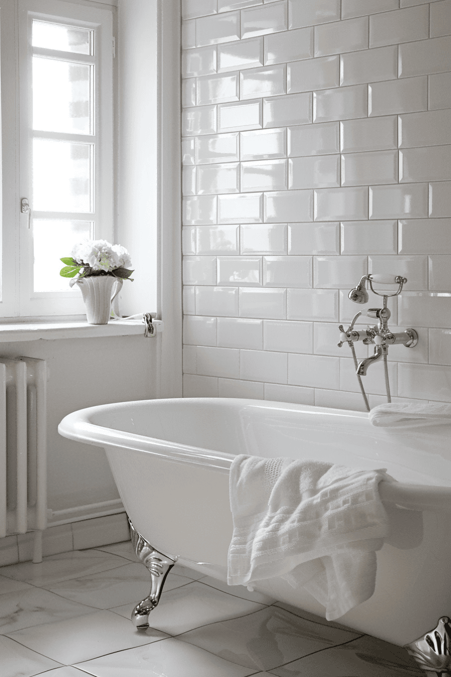 Classic and Classy White Subway Tile For Bathroom Til 1714053721 2