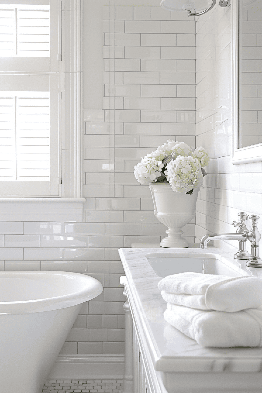 Classic and Classy White Subway Tile For Bathroom Til 1714053721 4