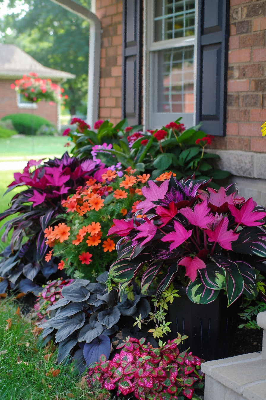 Containers for Added Color For Flower Bed Ideas 1714018945 3