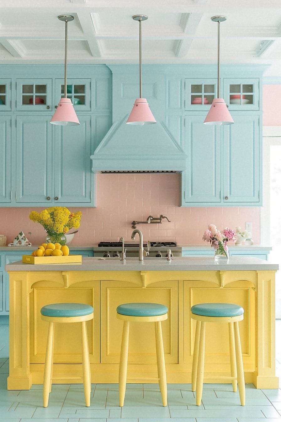 Creamy Yellow Ice Blue Pastel Pink For Kitchen Colo 1712889217 1