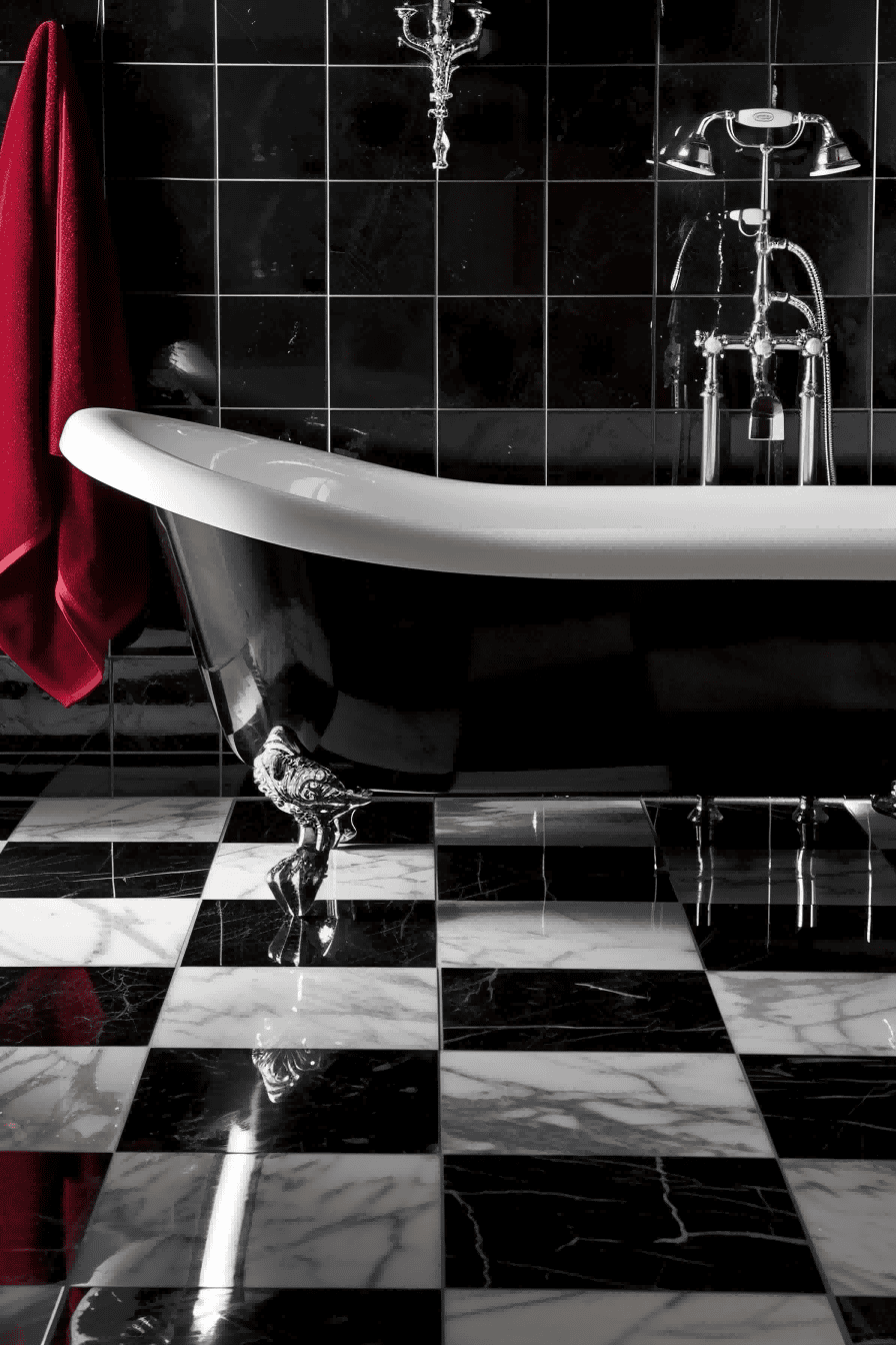 Dramatic Black Tile For Bathroom Tile Ideas 1714052148 1