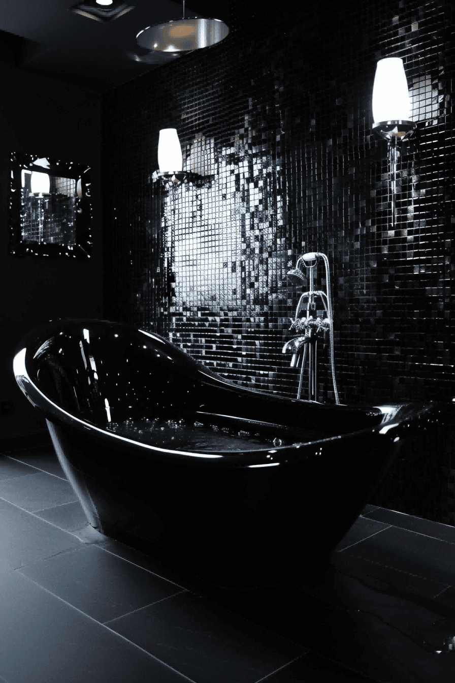 Dramatic Black Tile For Bathroom Tile Ideas 1714052148 2