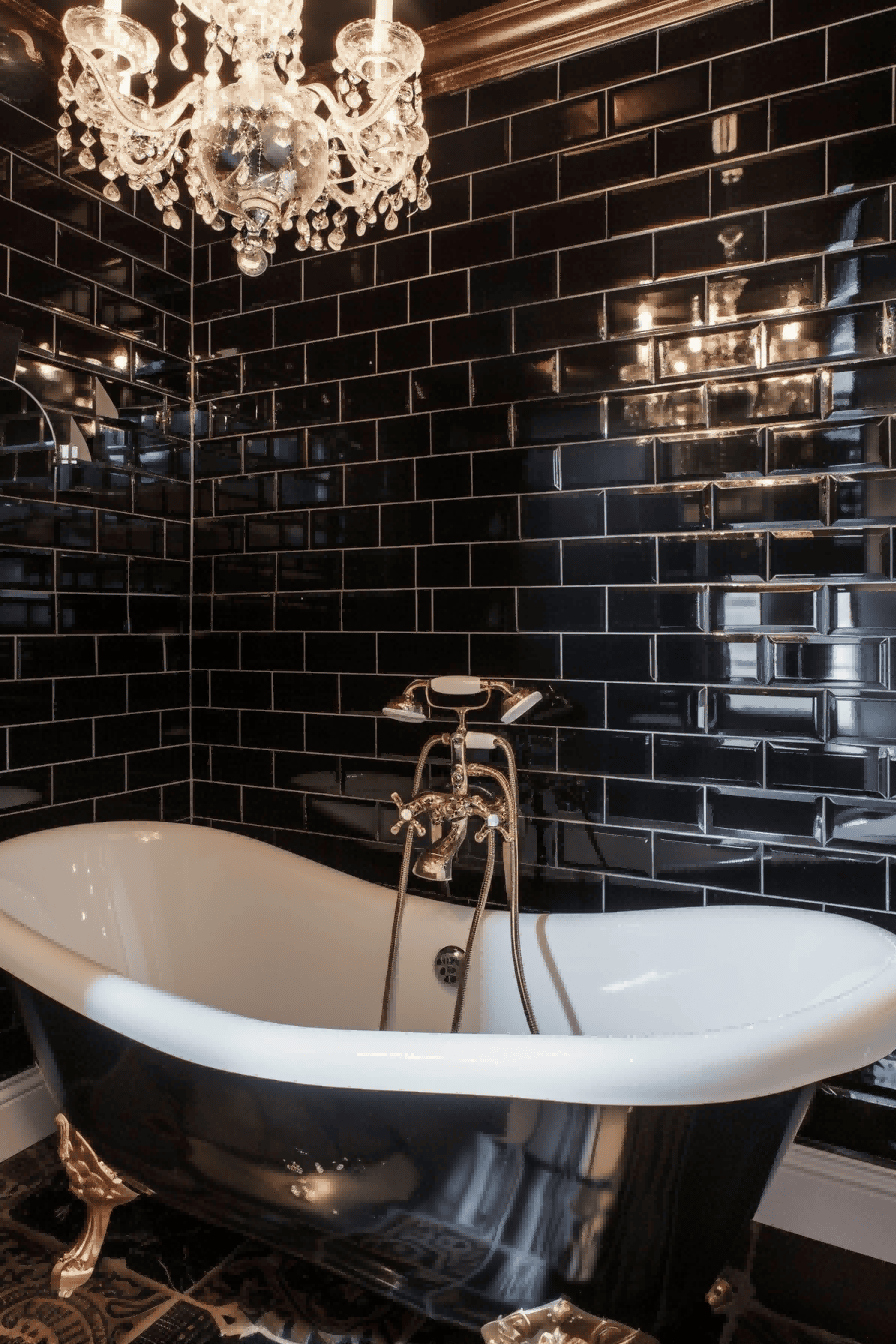 Dramatic Black Tile For Bathroom Tile Ideas 1714052148 3