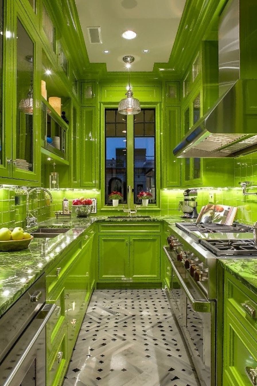 Go for green in your kitchen For Kitchen Color Scheme 1712891101 3