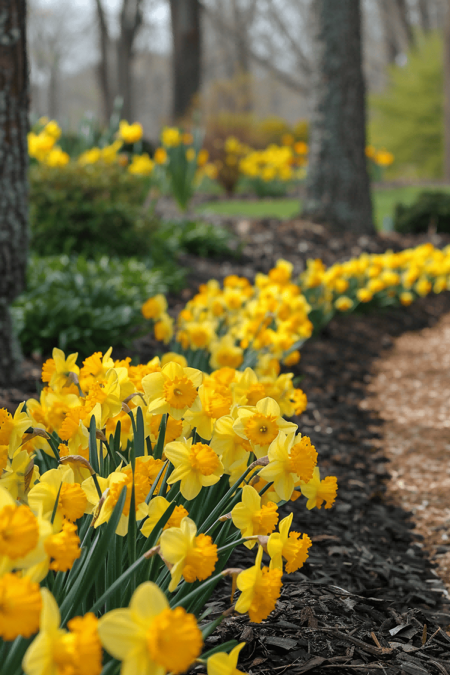 It Starts with Daffodils For Flower Bed Ideas 1714019007 2