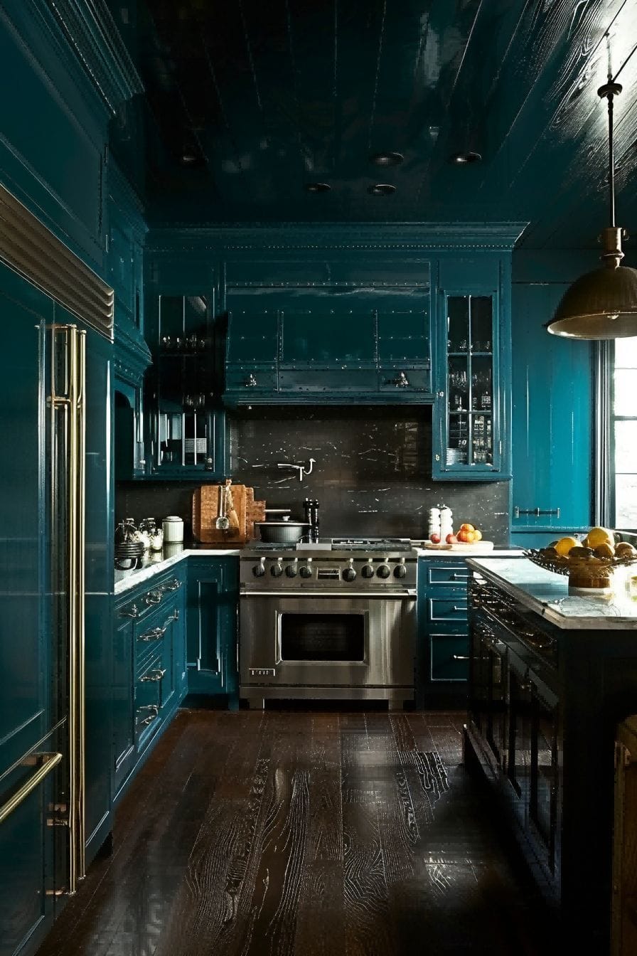 Join the dark side For Kitchen Color Schemes 1712890909 4