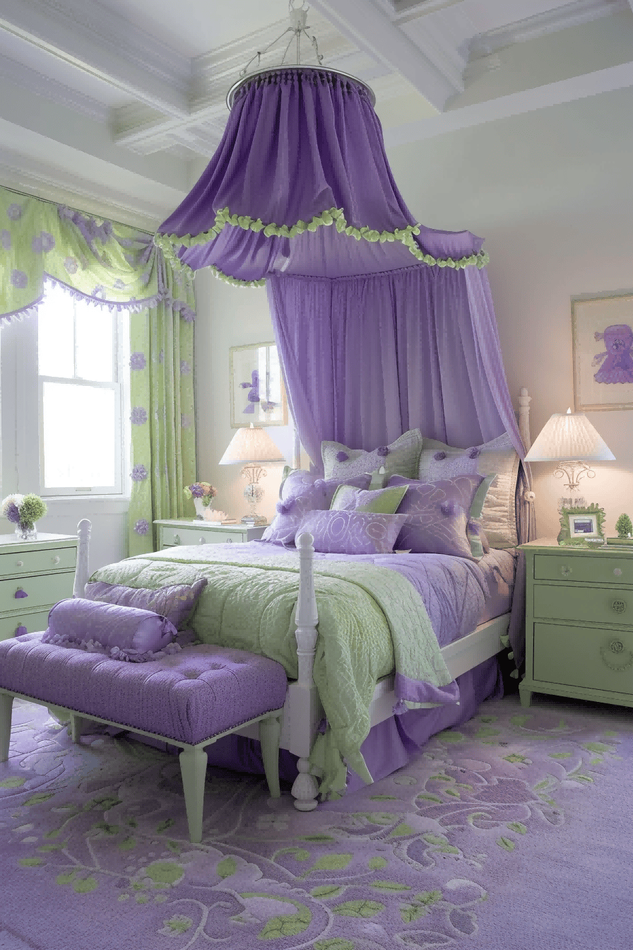 Lavender and Green For Girls Bedroom Decor Ideas 1713869123 2