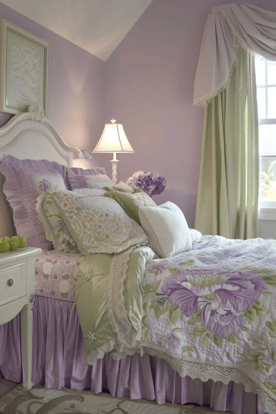Lavender and Green For Girls Bedroom Decor Ideas 1713869123 3
