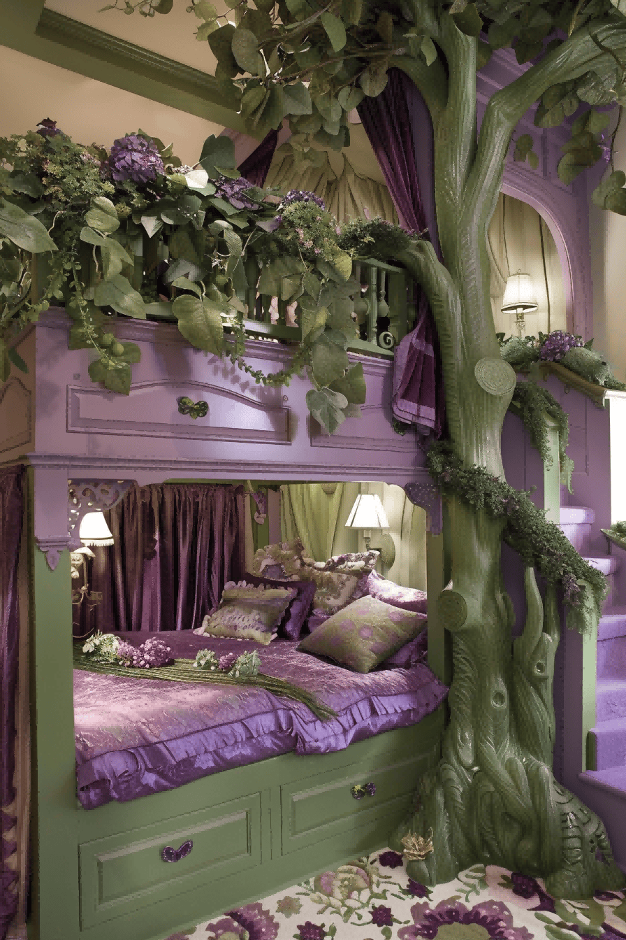 Lavender and Green For Girls Bedroom Decor Ideas 1713869123 4