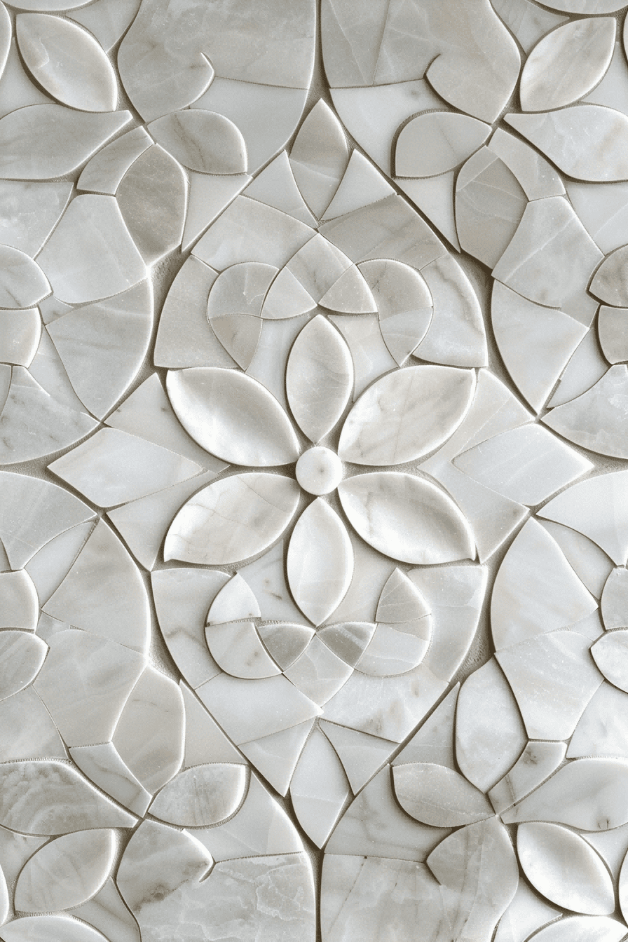 Marvelous Waterjet Mosaic Tile For Bathroom Tile Idea 1714052907 2